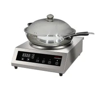 Induction Compatible Wok Pan With Handle 14" 36cm Woodson