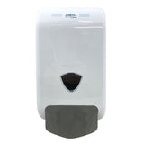 Zexa Clean Dispenser White Plastic Wall Mount With Window 9500