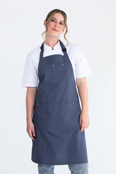 Alex Grey Chef Bib Apron 70 x 86cm AC-ALEXCHEFBIB02