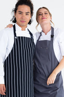 Alex Grey Chef Bib Apron 70 x 86cm AC-ALEXCHEFBIB02