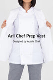 Arli Prep Cotton Vest White Various Sizes Available