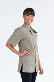 Arli Latte Shirt Poly Cotton