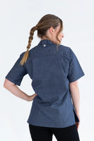 Arli Navy Blue Shirt Hospitality Uniform Poly Cotton CODE-ARLISHIRT