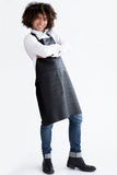 Black Leather Apron 70 x 86cm AC-AXIL02