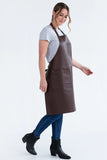 Select Brown Leather Apron 70 x 86cm AC-AXIL04