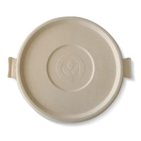 Biopak 800-1,420ml / 24-48oz Natural Plant Fibre BioBowl Lid B-BLL-N x 400 Lids