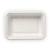 Biopak 500ml White Plant Fibre Takeaway