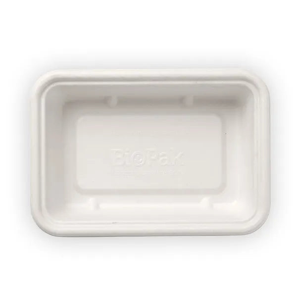 Biopak 500ml White Plant Fibre Takeaway