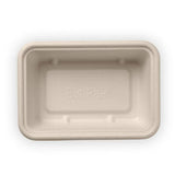 Biopak 600ml Natural Plant Fibre Takeaway Base 