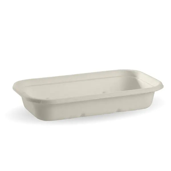 Biopak 750ml White Plant Fibre Takeaway Base B-LB-750-W x 500 Takeaways