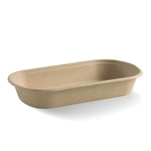 750ml Rectangular Plant Fibre Tray