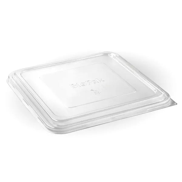 Biopak 3/4/5-Compartment Large RPET Takeaway Lid B-LBL-3/4/5C-RPET-LARGE x 300 Lids