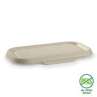 Biopak 750 & 1,000ml Natural BioCane Takeaway Lid B-LBL-N x 500 Lids