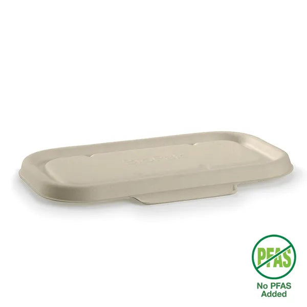 Biopak 750 & 1,000ml Natural BioCane Takeaway Lid B-LBL-N x 500 Lids