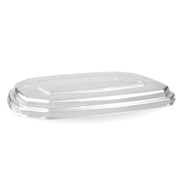 Biopak 600 & 950ml Clear RPET Octa Takeaway Lid B-LBL-OCTA-RPET(D) x 400 Lids