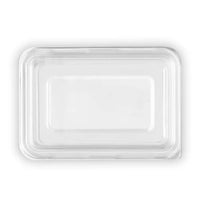 Biopak 500ml & 600ml Clear RPET Takeaway Lid B-LBL-RPET(D) SMALL x 500 Lids