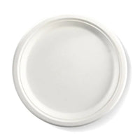 Round Plant Fibre Plate B-PL-10 25cm / 10" 26cm x26cm Bx 250