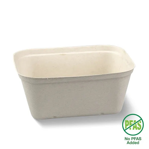 Biopak 1kg Plant Fibre Punnet B-PUNNET-1KG x 500 trays