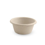 ( Box of 1000 Bowls ) Biopak 30ml Natural Plant Fibre Sauce BioCup-B-SC-30-N
