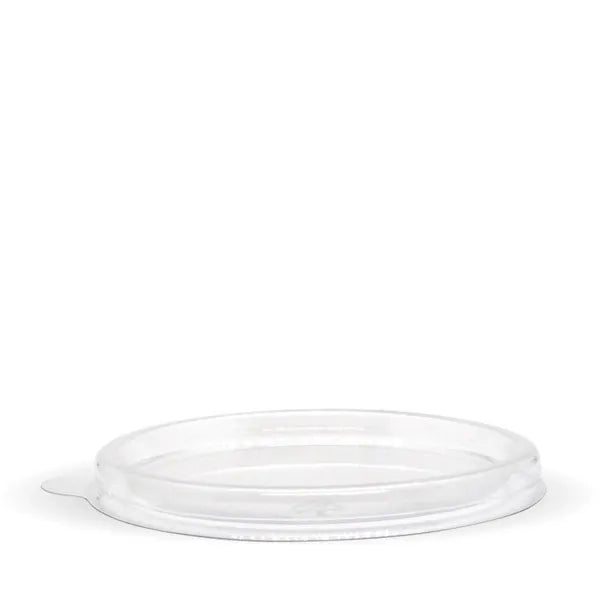 Biopak 60ml PLA Sauce BioCup Lid B-SCL-60-PLA x 1,000 lids