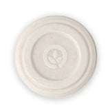 Box of 1000 Lids Biopak 60ml White Plant Fibre Sauce BioCup Lid-B-SCL-60-W