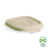 Biopak 280-630ml Natural Plant Fibre Takeaway Lid B-SLBL-N x 600 Lids