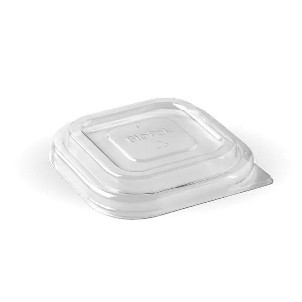 Biopak 280-630ml Clear RPET Takeaway Lid