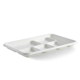 Biopak 6-Compartment Plant Fibre Tray
