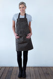 Barber Bronze Brown Bib Apron 66 x 77cm AC-BARBER01