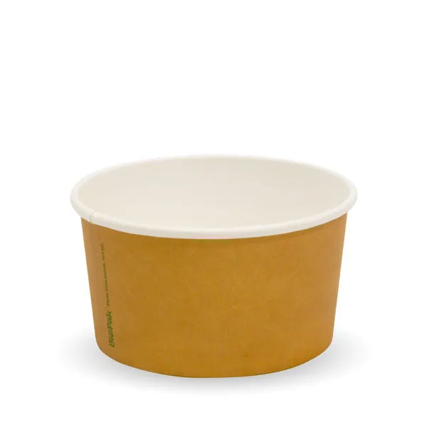 Biopak 150ml / 5oz Ice Cream BioCup- BB-BIC-5  Box of 1,000 Bowls