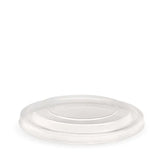Biopak 500-1,000ml PLA Kraft BioBowl Lid BB-BLL-148-PLA x 400 Lids