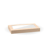 Biopak Extra Small BioBoard Catering Tray PLA Window Lid BB-CBWL-XS x 100 Catering Tray