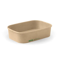 BioPak 500ml Kraft BioBoard Takeaway Base BB-LB-500-N x 300 Takeaways