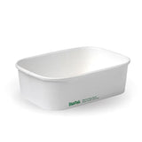 BioPak 650ml White BioBoard Takeaway Base BB-LB-650-W x 300 Takeaways