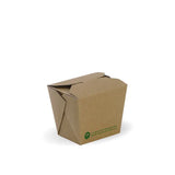 Biopak 240ml / 8oz BioBoard Noodle Box  1,000 Noodle Boxes BB-NB-8