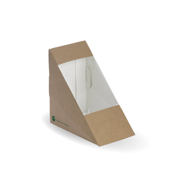 Biopak Medium BioBoard Sandwich Wedge BB-SW-MEDIUM2 x 500 Sandwich Wedge