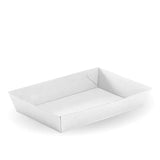 Biopak Bioboard White Tray #4  228 x 152 x 45mm - BB-TRAY4-W x 250 Tray FINAL STOCK