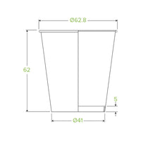 BioPak 120ml Art Series Single Wall BioCup BC-4-ART SERIES x 2,000Cups