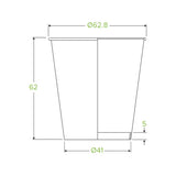 BioPak 120ml Art Series Single Wall BioCup BC-4-ART SERIES x 2,000Cups