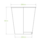 Biopak 300ml Paper BioCup Disposable BCC-10-G Box of 1000 Cups