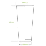 Biopak 700ml Paper BioCup- BCC-24-G x 500cups