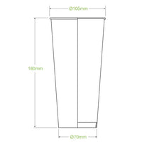 Biopak 960ml Cold Drink & Milkshake Cups Paper BioCup- BCC-32-G x 500cups