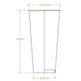 Biopak 960ml Cold Drink & Milkshake Cups Paper BioCup- BCC-32-G x 500cups