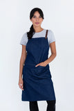 Bella Blue - Chocolate Straps Bib Apron 70 x 86cm AC-BELLA02-02