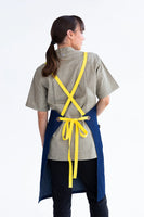 Bella Blue - Lemon Straps Bib Apron 70 x 86cm AC-BELLA02-05