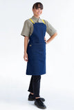 Bella Blue - Lemon Straps Bib Apron 70 x 86cm AC-BELLA02-05
