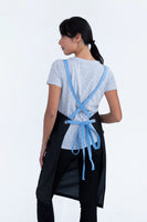 Bella Charcoal Grey - Sky Straps Bib Apron 70 x 86cm  AC-BELLA04-07