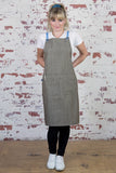 Bella Latte Brown 70 x 86cm - Sky Straps Bib Apron