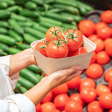 Biopak 1kg Plant Fibre Punnet B-PUNNET-1KG x 500 trays