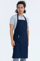 Chef Bib Navy Apron With Pocket 70 x 86cm AC-10780P